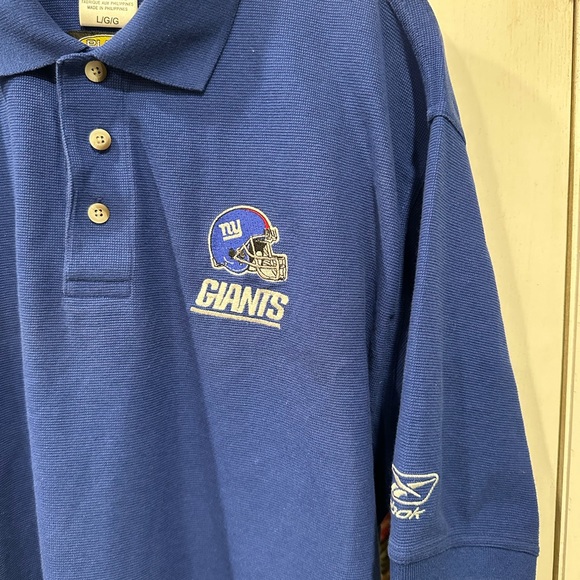 Vintage New York Giants Reebok Polo Shirt - Picture 6 of 6